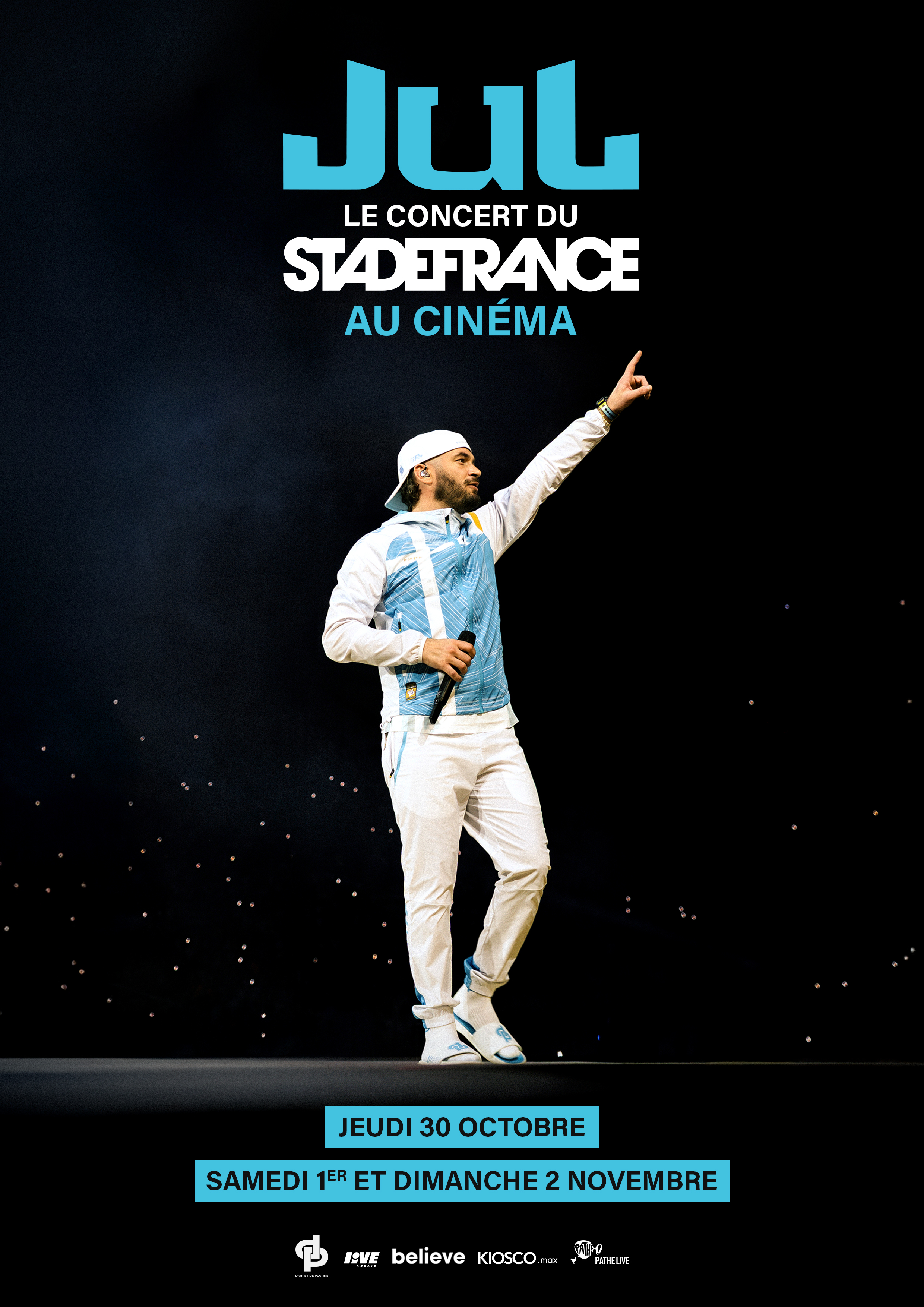 JUL – LE CONCERT DU STADE DE FRANCE AU CINÉMA
