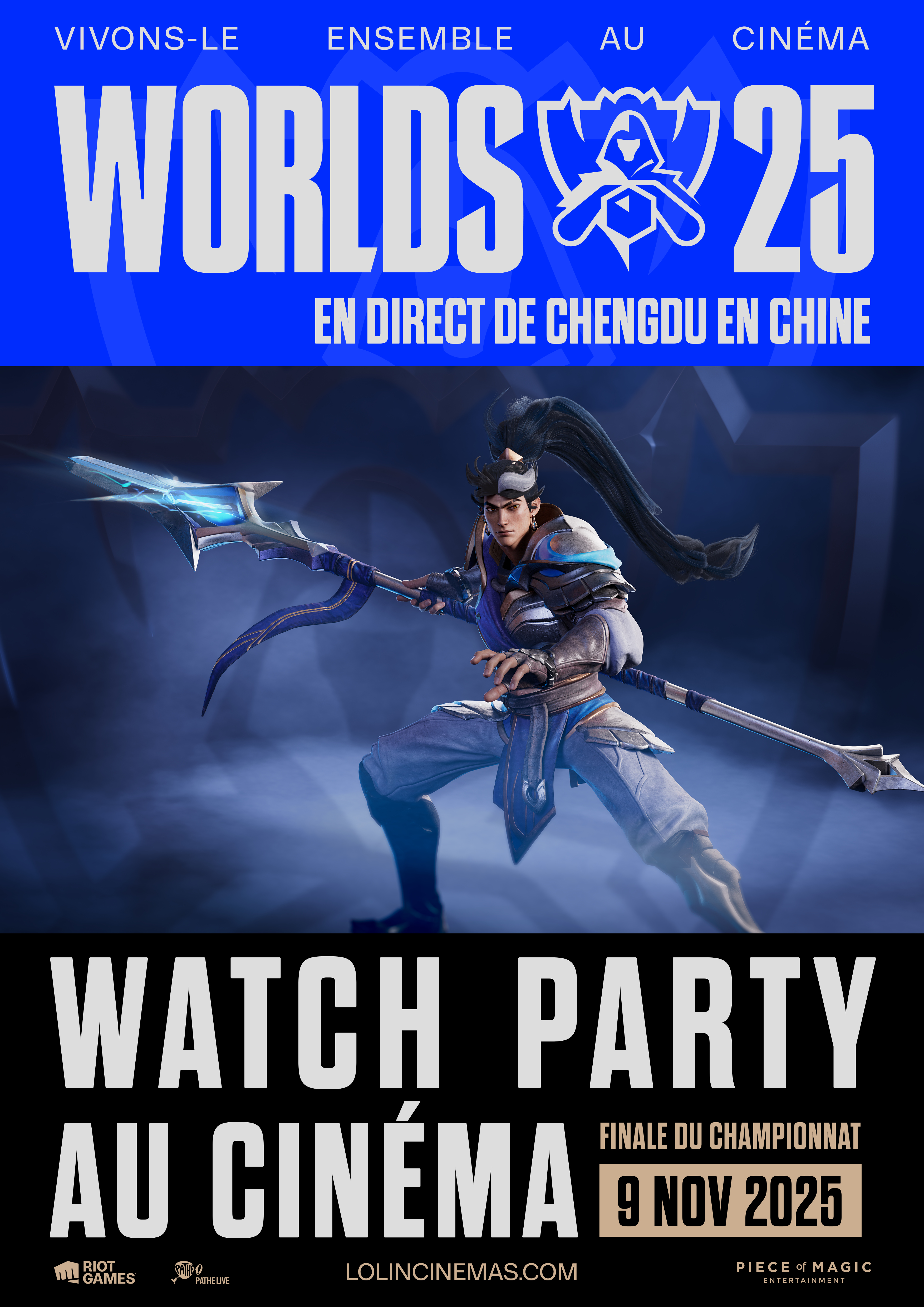 League of Legends Worlds25 - Finals in Cinema
